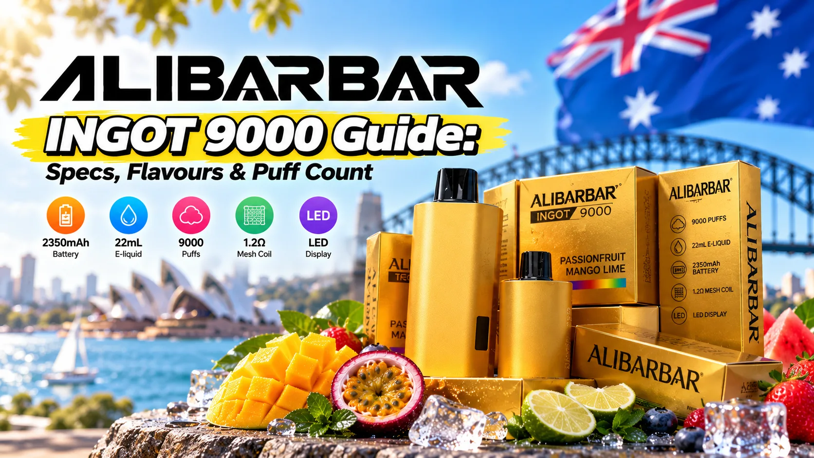 ALIBARBAR 9000 Flavours: Complete INGOT 9000 Flavour Guide